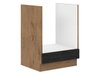 Armoire modulaire pour appareils intégrés Wood Dark 106