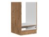 Armoire modulaire pour appareils intégrés Wood Dark 106