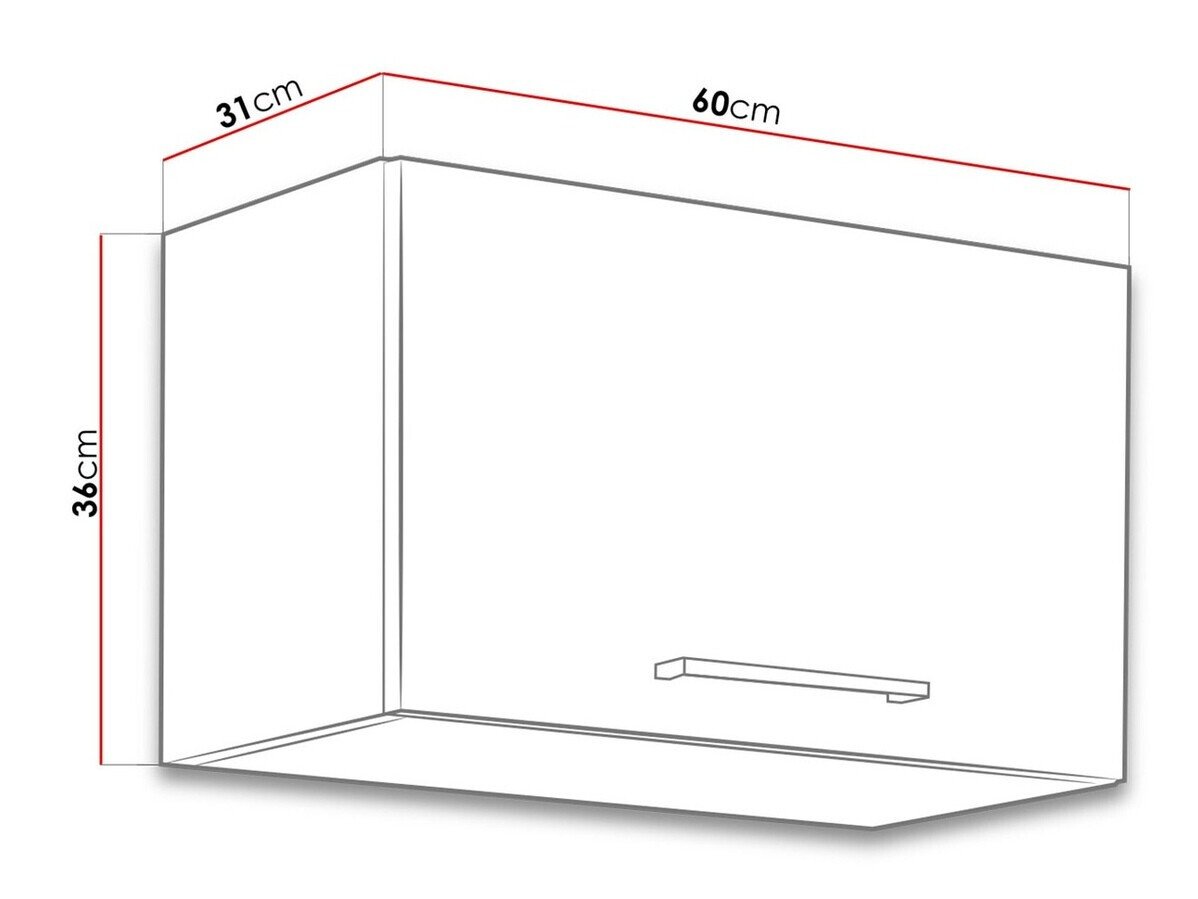 Armoire murale modulaire Wood Grey 111