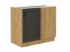 Armoire modulaire avec portes Retro Grey 100