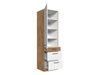 Armoire modulaire avec portes Wood White 127