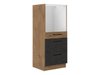 Armoire modulaire pour appareils intégrés Wood Grey 102