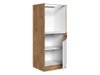 Armoire modulaire pour appareils intégrés Wood White 122