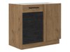 Armoire modulaire avec portes Wood Dark 127