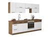 Cuisine complète modulaire Wood White 138