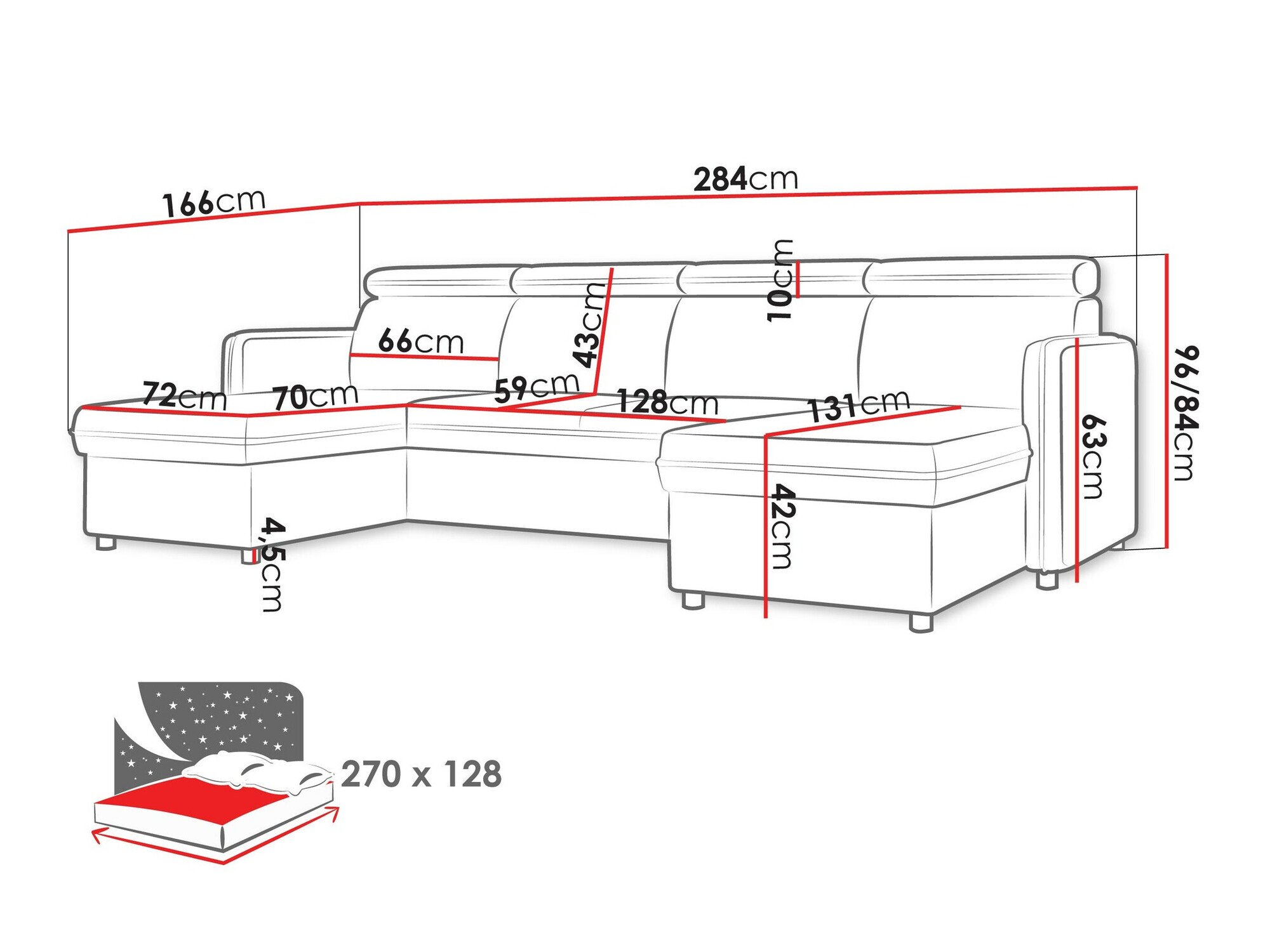 Canapé d'angle Temple 130 (Enjoy New 21)