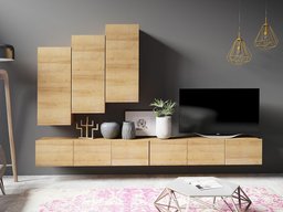 Ensemble de salon Tivdalu 131 (Chêne doré)