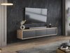 Meuble TV Austin 324 (Chêne + Anthracite)