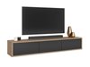 Meuble TV Austin 324 (Chêne + Anthracite)