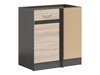 Armoire d'angle modulaire Juno 105