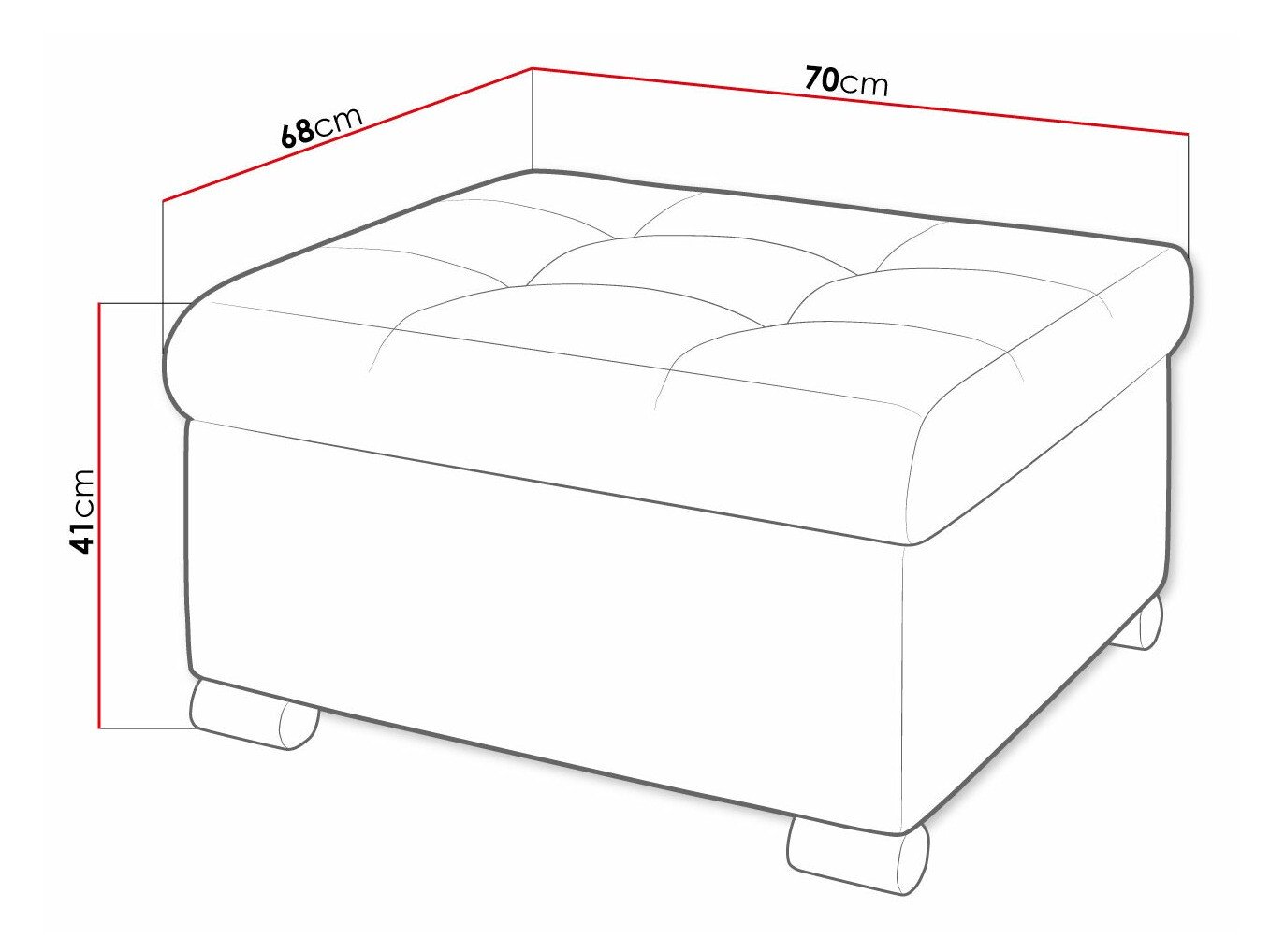 Pouf Comfivo Gemma (Soul 20 + Soul 13)
