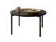 Table basse Providence 176 (Noir brillant + Noir)
