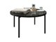 Table basse Providence 178 (Noir brillant + Noir)