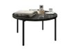 Table basse Providence 178 (Noir brillant + Noir)