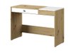 Bureau Almira 109 (Chêne Artisan + Blanc + Gris)
