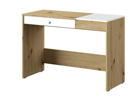 Bureau Almira 109 (Chêne Artisan + Blanc)