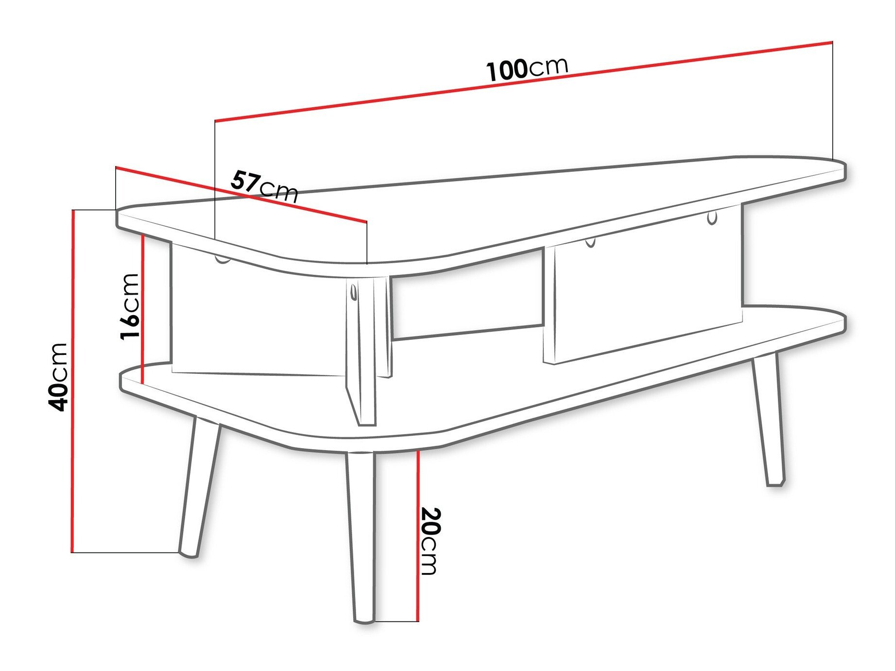 Table basse Livetre 102