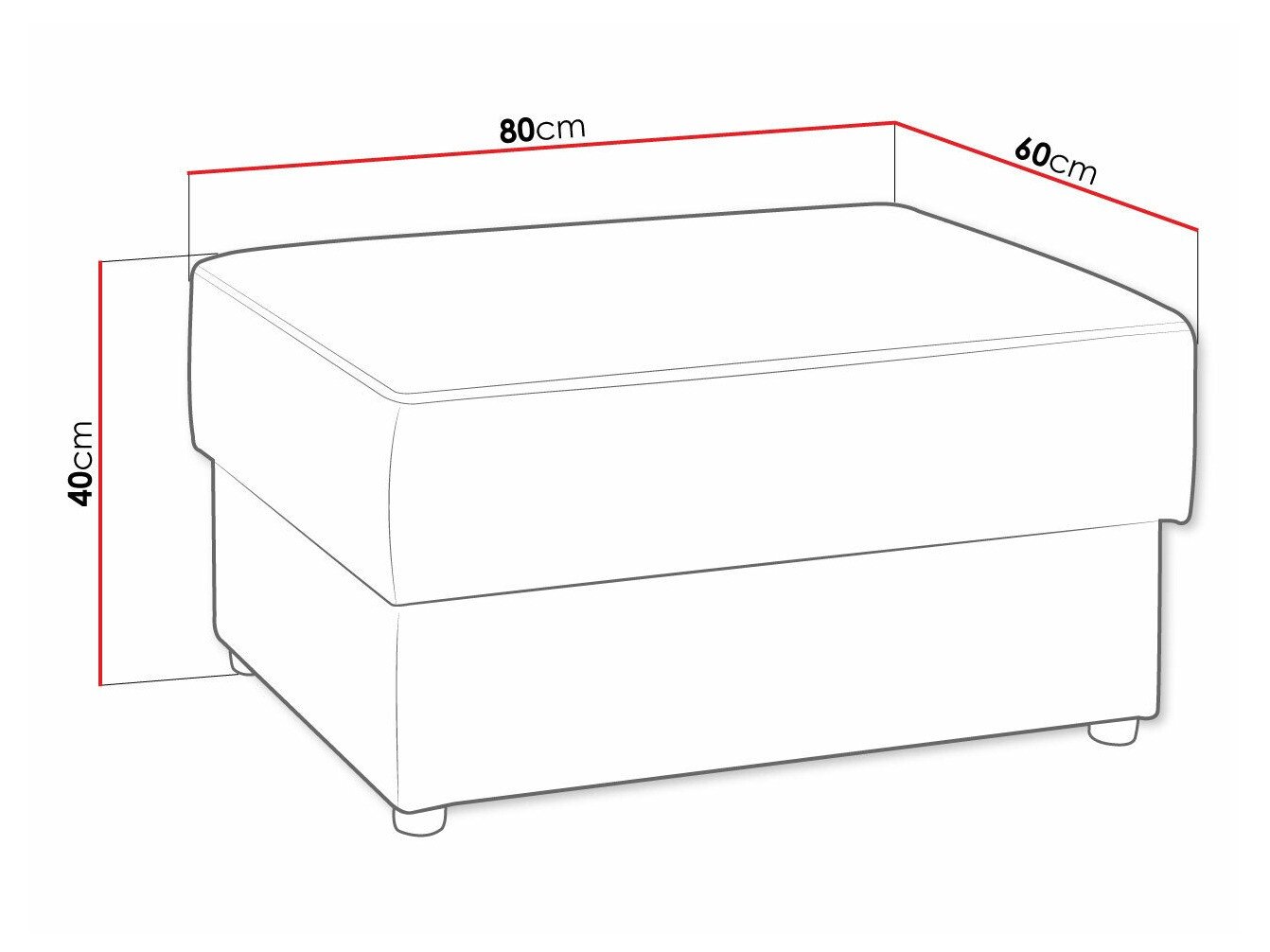 Pouf Providence 185 (Muna 14 + Muna 08)