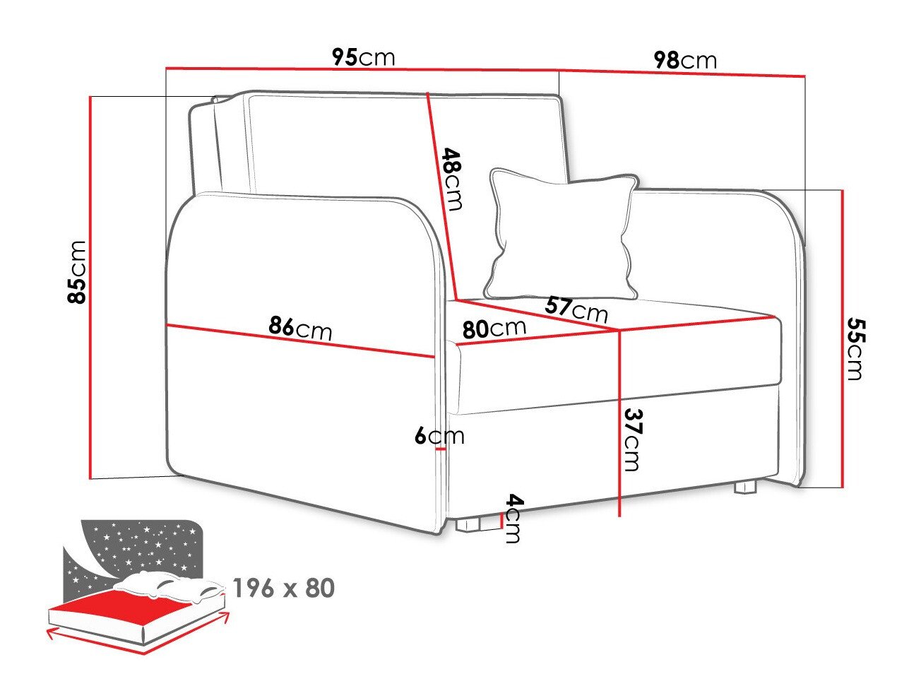 Fauteuil Columbus 125 (Again 06)