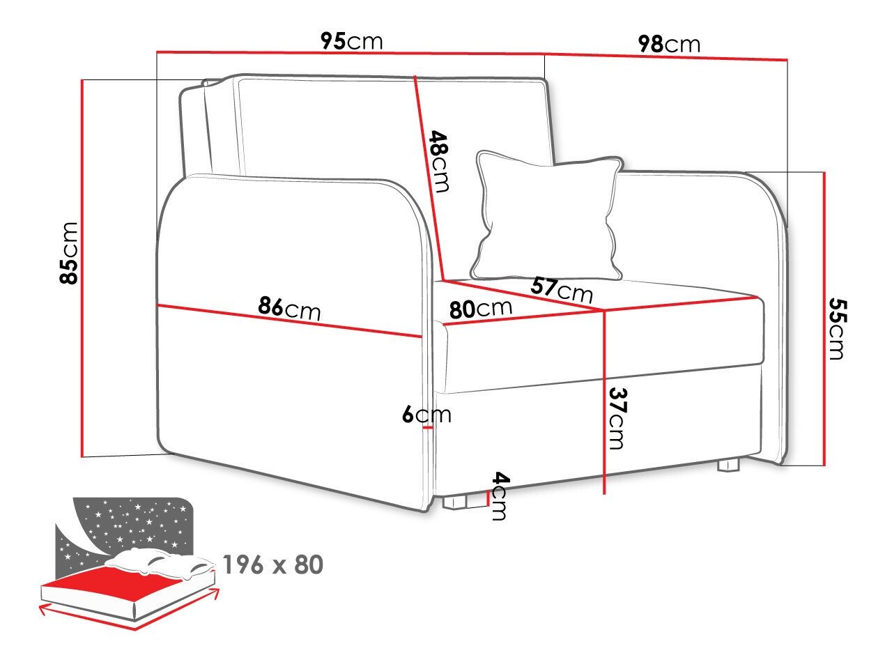 Fauteuil Lirael I (Again 80)