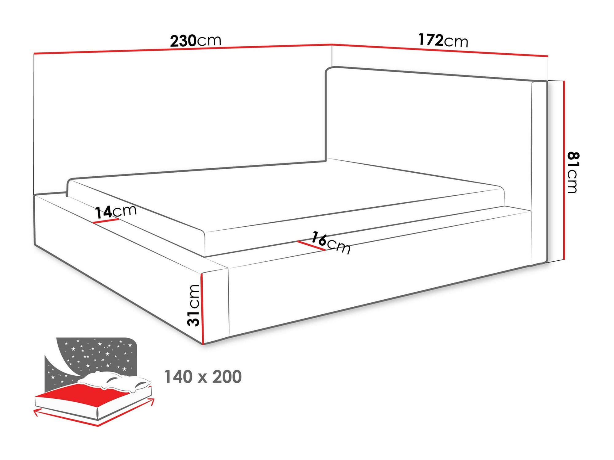Lit TrendyNest Cervara (Top 20)