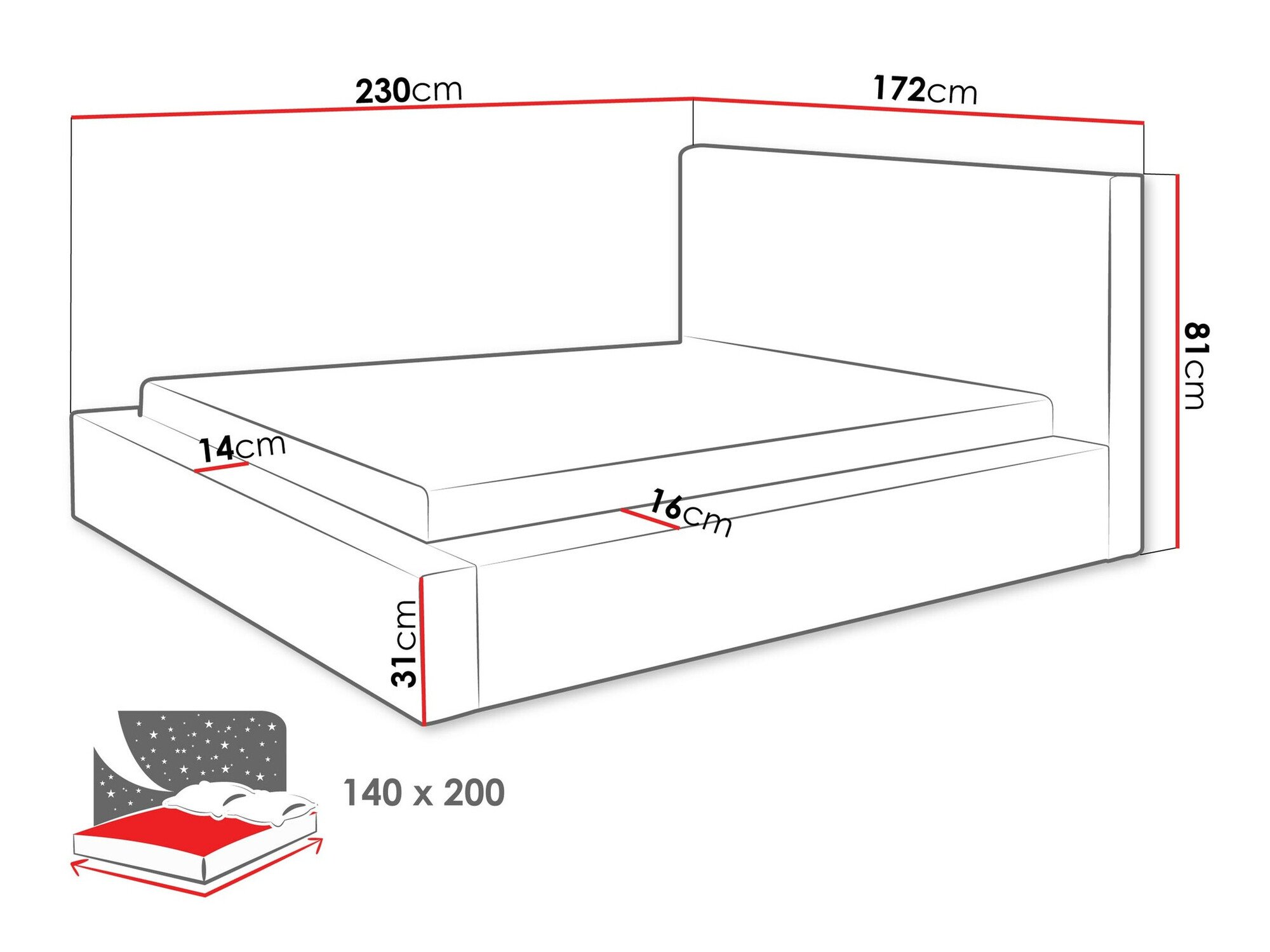 Lit TrendyNest Cervara (Top 90)