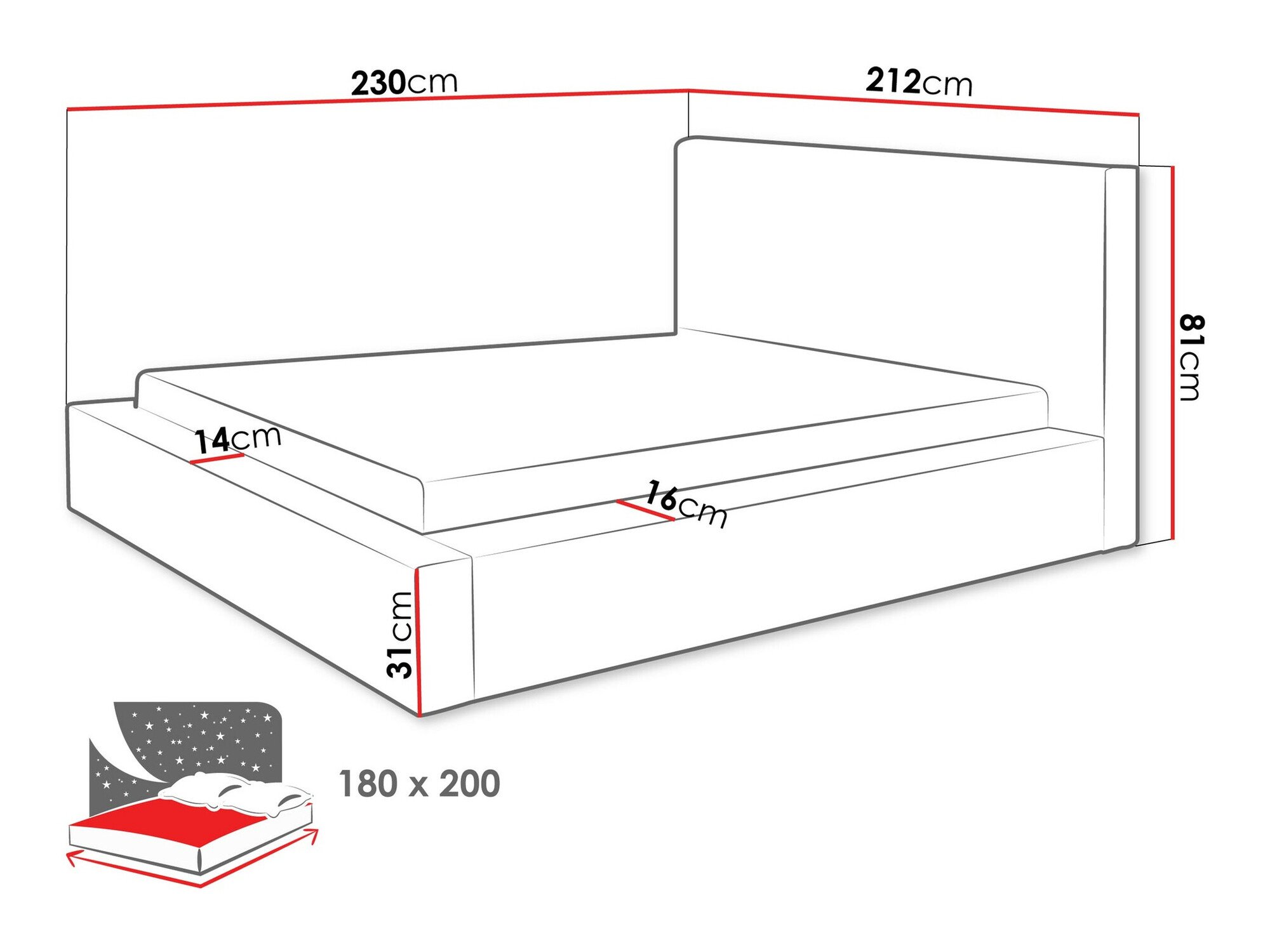 Lit TrendyNest Cervara (Top 90)