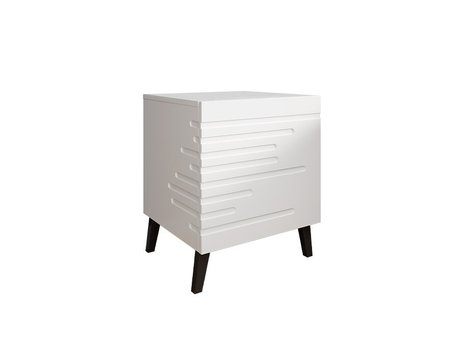 Ensemble de tables de chevet Charlotte 141 (Blanc)
