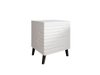 Ensemble de tables de chevet Charlotte 141 (Blanc)
