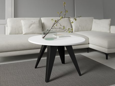 Table basse Oswego 116 (Noir + Blanc)