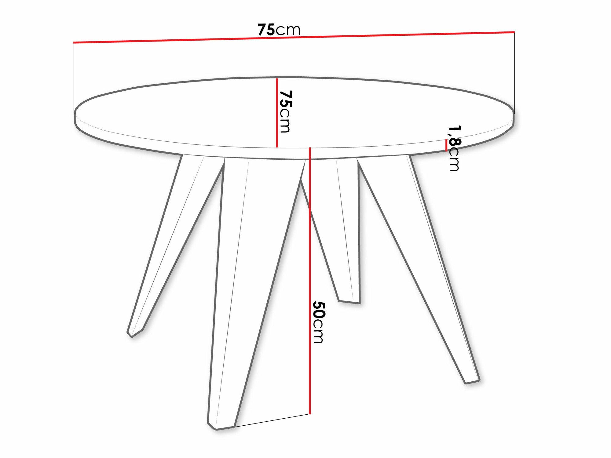 Table basse Oswego 116 (Noir + Marbre blanc)