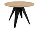 Table Oswego 114 (Noir + Chêne doré artisanal)