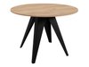 Table Oswego 114 (Noir + Chêne doré artisanal)