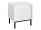 Table de chevet Comfivo Delruva 105 (Blanc)