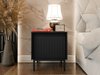 Table de chevet Comfivo Delruva (Noir)