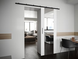 Porte coulissante Hartford 486 (Blanc)