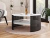 Table basse Civer (Noir + Blanc)