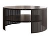 Table basse Civer (Noir + Marbre noir)