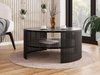 Table basse Evanola 100 (Noir + Marbre noir)