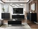 Ensemble de salon Comfivo Delruva II (Noir)