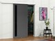 Porte coulissante Dover 126 (Anthracite + Noir)