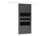 Porte coulissante Dover 140 (Anthracite + Noir)
