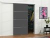 Porte coulissante Dover 145 (Anthracite)