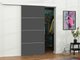 Porte coulissante Dover 146 (Anthracite)