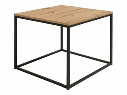 Table basse Boston 254 (Chêne Artisan + Noir)