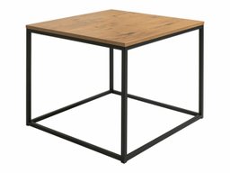 Table basse Boston 254 (Chêne lancelot + Noir)