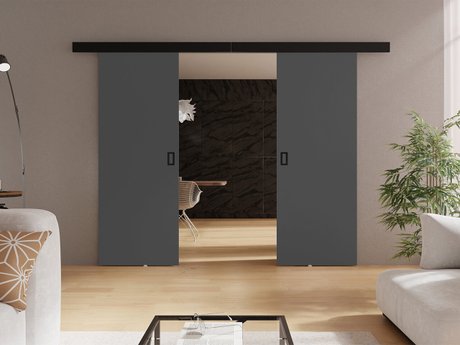 Porte coulissante Dover 199 (Graphite)