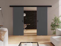Porte coulissante Dover 200 (Graphite)