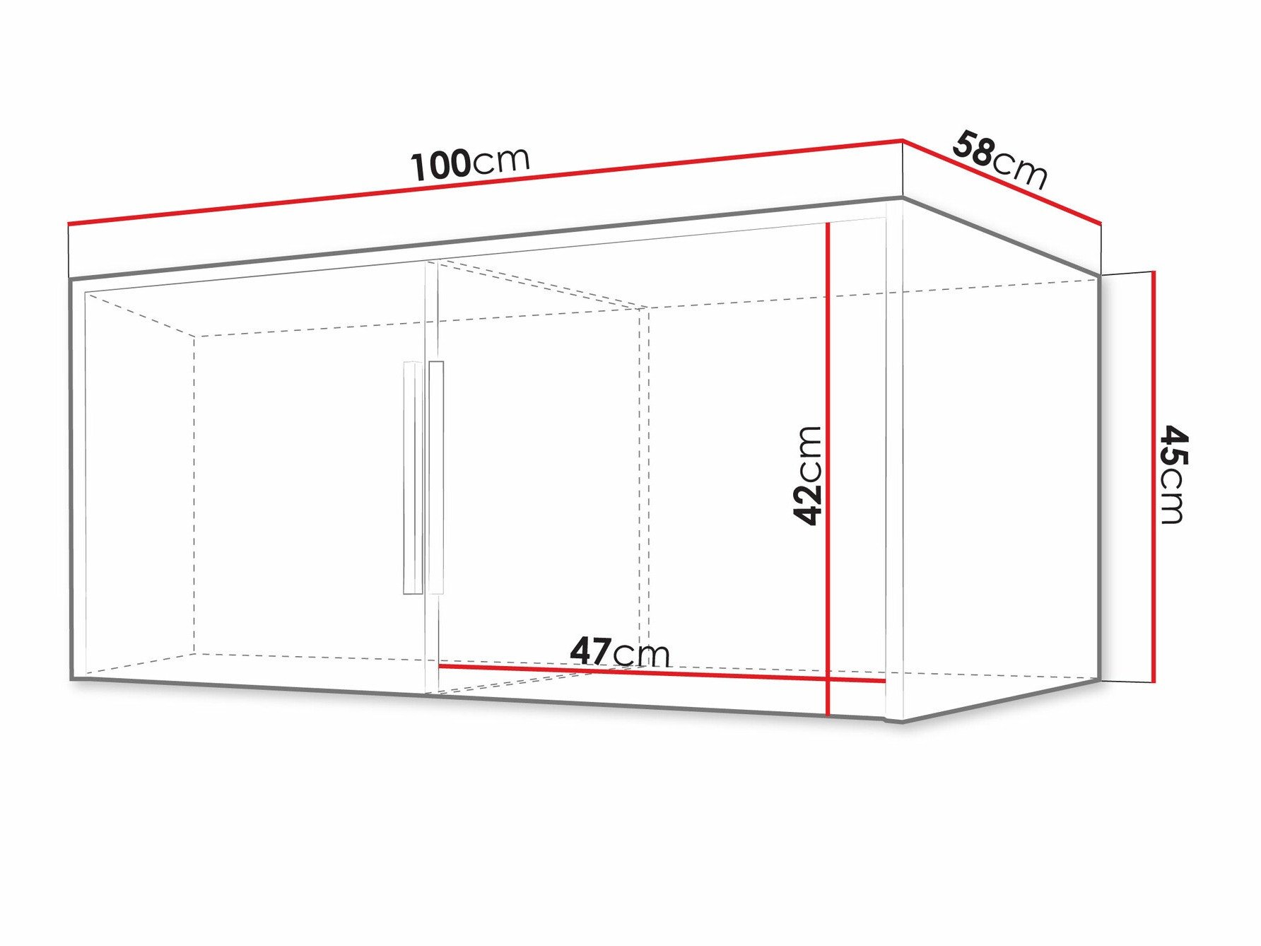 Buffet Collis (Blanc + Chêne wotan)