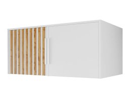 Buffet Enolevo 103 (Blanc + Chêne wotan)